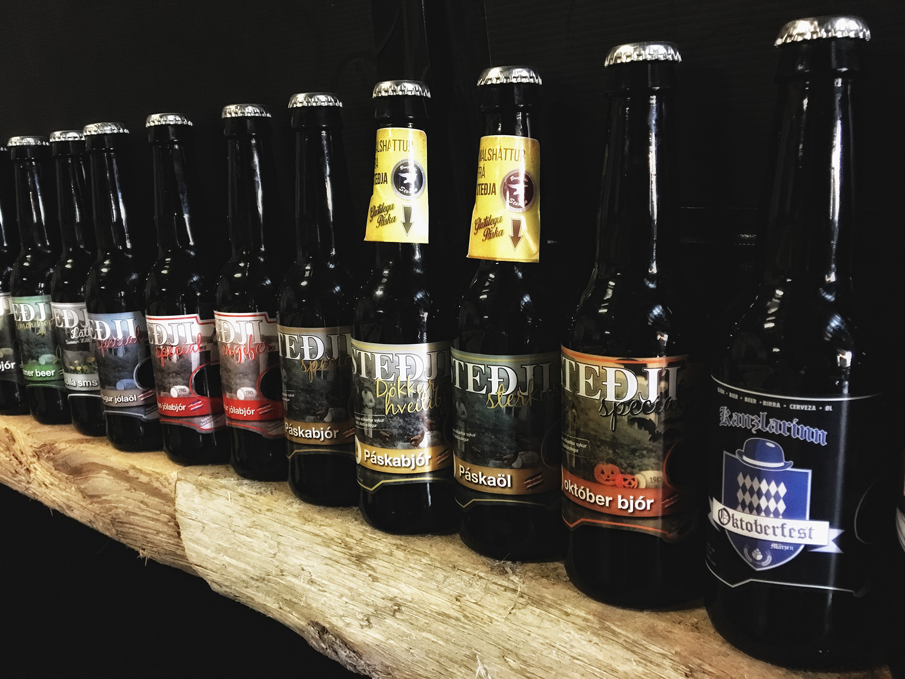 Das Brauen von Bier gehört auf Island zu Tradition, weshalb es für Bier-Liebhaber zahlreiche Sorten zum entdecken gibt.