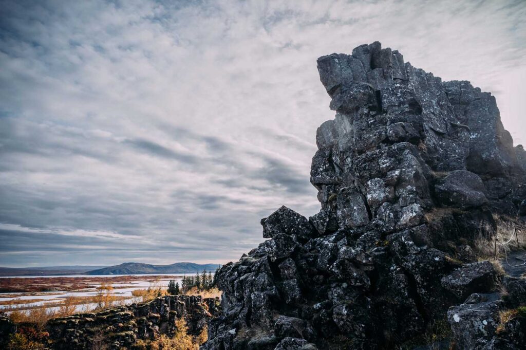 Golden Circle, Island, Thingvellir, Nationalpark, Europa, Island, Herbst