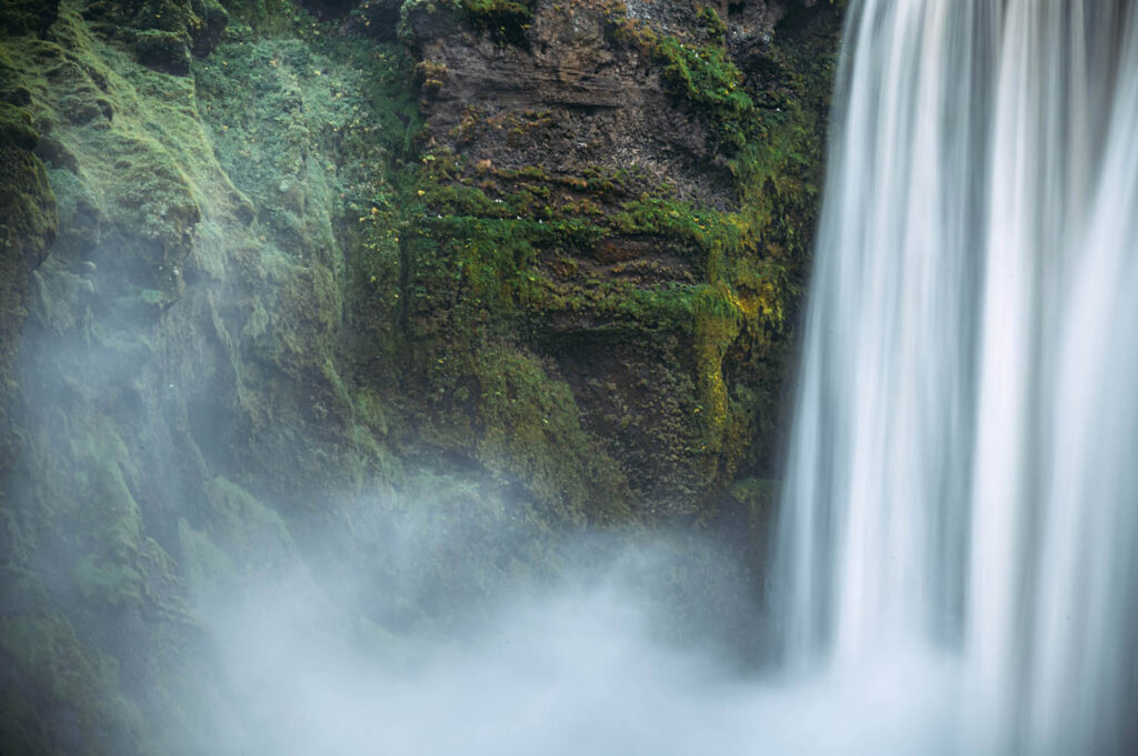 Wasserfall, Skógafoss, Island