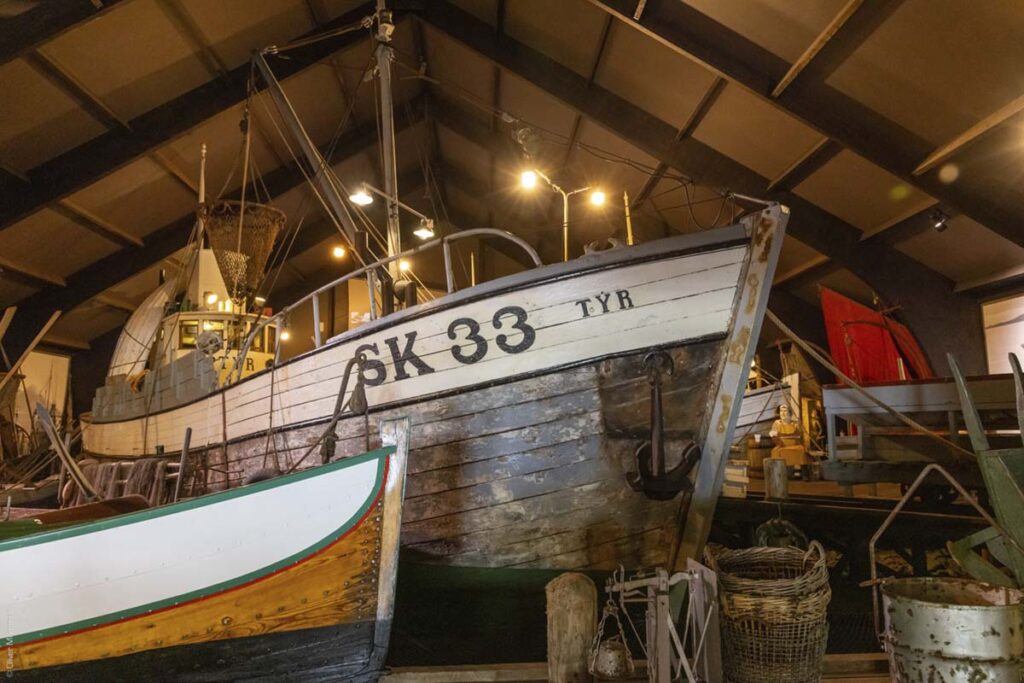 Bátahúsið, Heringsfangboot, Heringsmuseum, Siglufjörður, Island