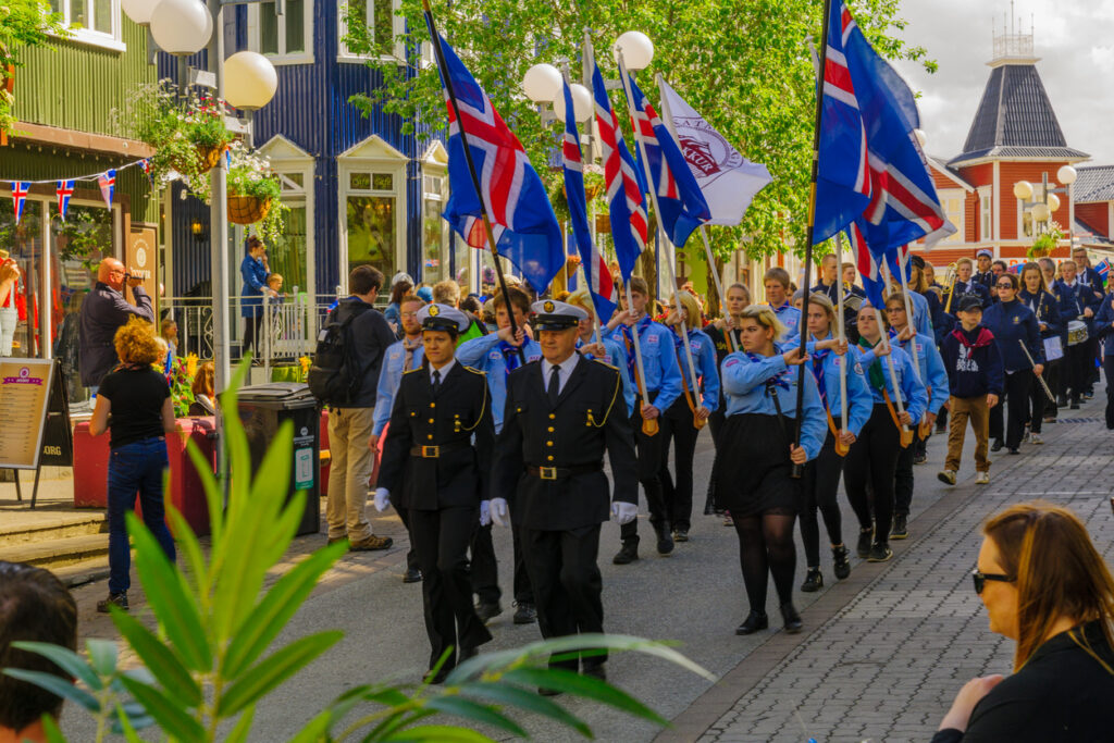 Unabhängigkeitstag in Akureyri