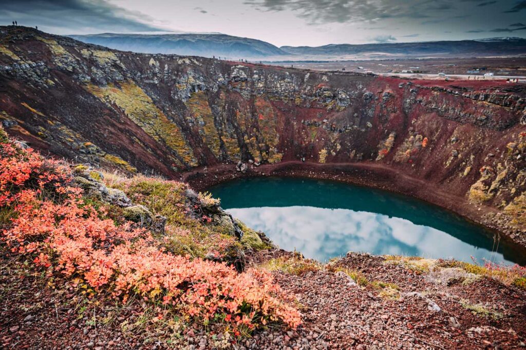 Golden Circle, Island, Südisland, Krater Keris