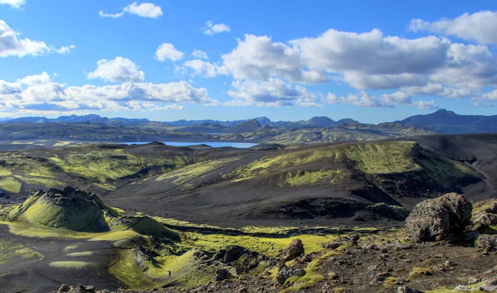 Laki Kraterreihe, See, Island