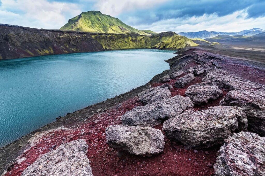 Ljotipollur, Hochland, Landmannalaugar, island