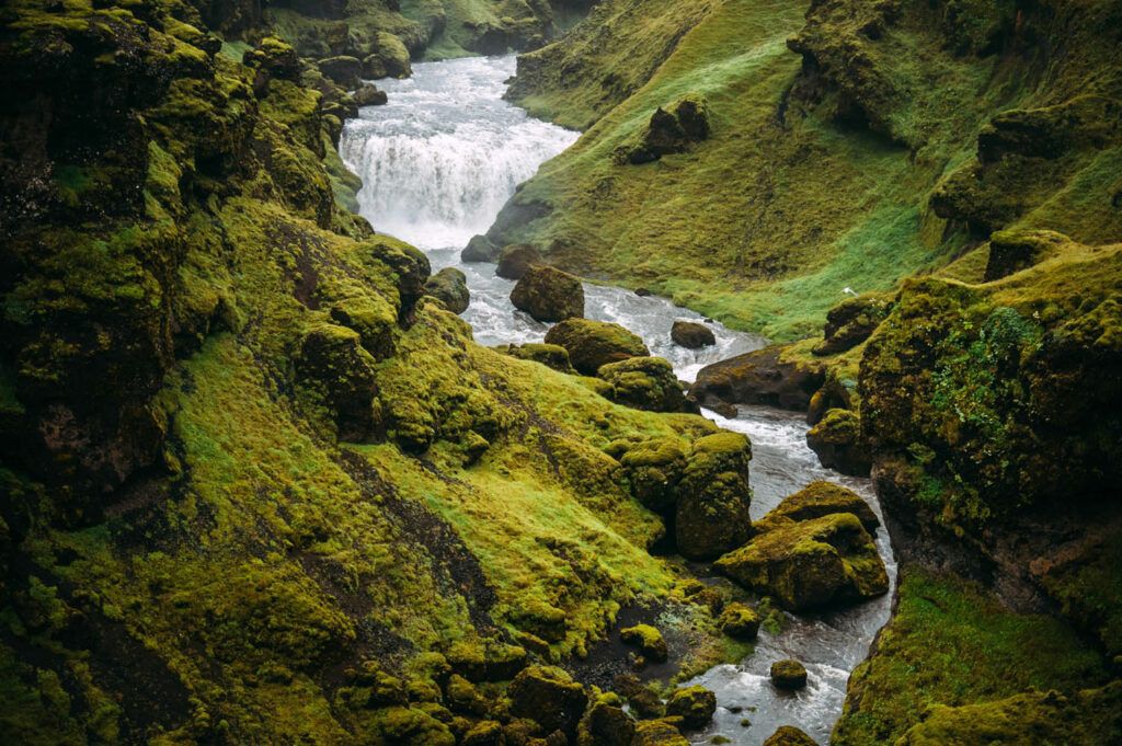 Wasserfall, Steinbogafoss, Island