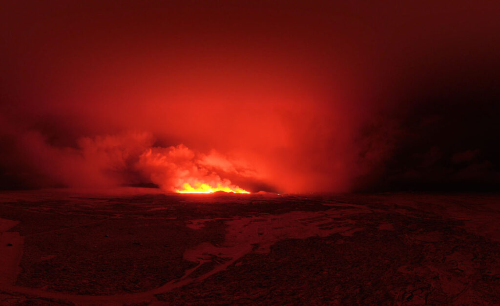 Vulkanausbruch, 19.12.2023, Reykjanes, Island