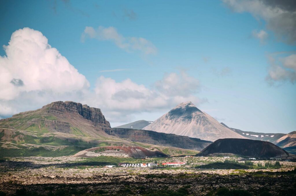Landschaft, Vulkane, Island